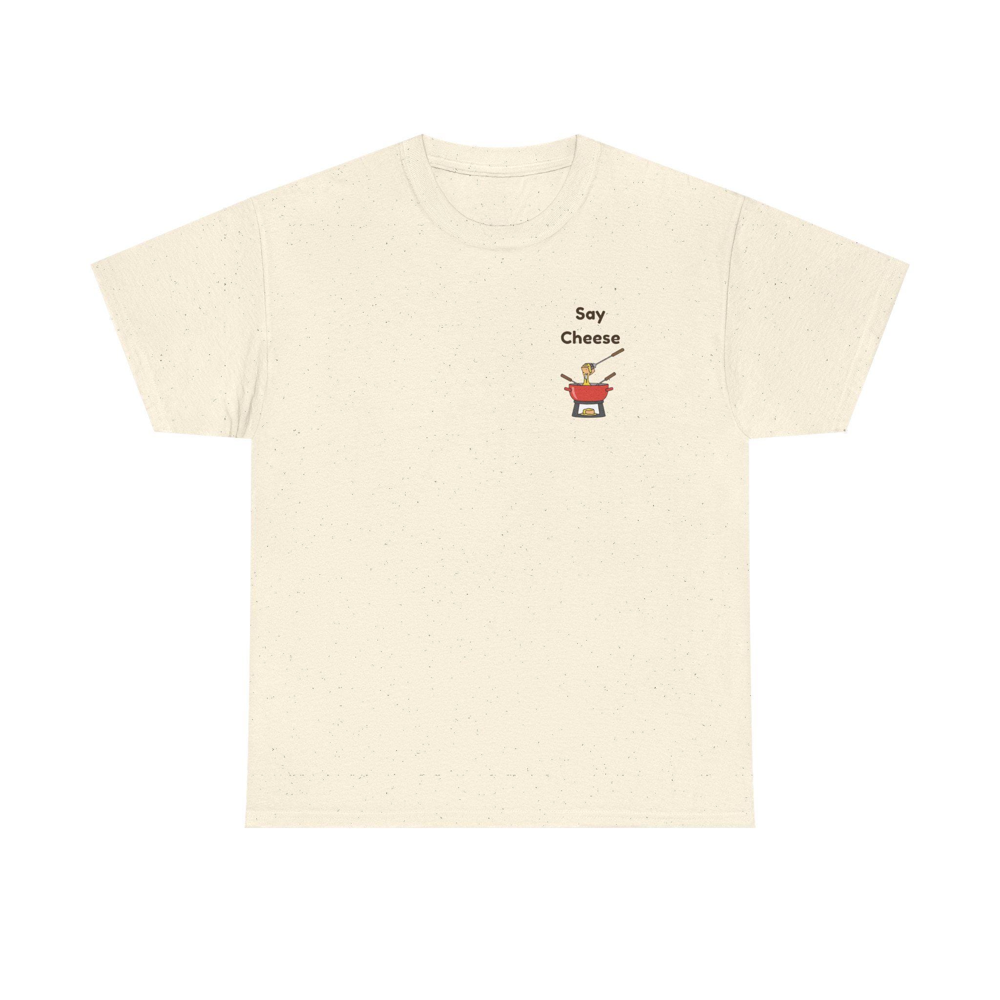 Say Cheese Minimalist Grater Illustration Tee